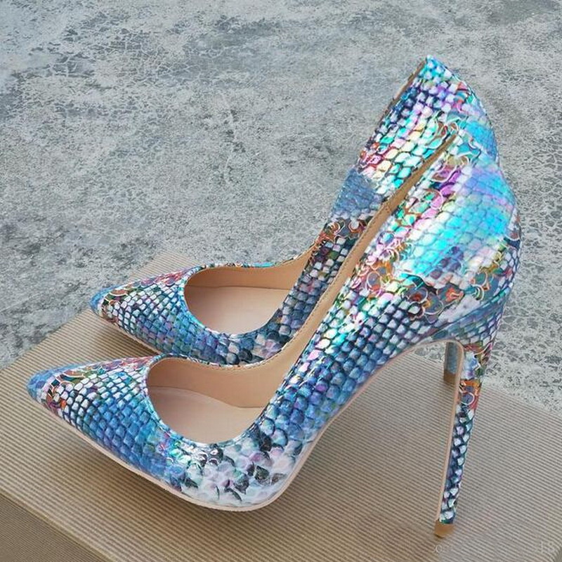 Fashion Sexy Women Pumps Designer Lady High Heel Blue Python Snake Pointed Toe Stiletto Heels brand new Lady Dress Shoes 12cm 10cm 8cm, Black
Fashion Sexy Women Pumps Designer Lady High Heel Blue Python Snake Pointed Toe Stiletto Heels brand new Lady Dress Shoes 12cm 10cm 8cm, Black