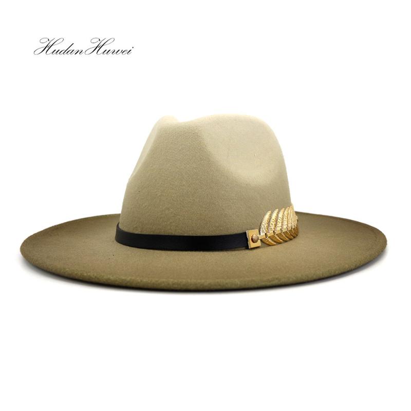 2020 Hot Sell Ladies Fall Winter Elegant Painting Fedora Hat with Wide Brim Leather Belt Party Hat and Caps, Green
2020 Hot Sell Ladies Fall Winter Elegant Painting Fedora Hat with Wide Brim Leather Belt Party Hat and Caps, Green