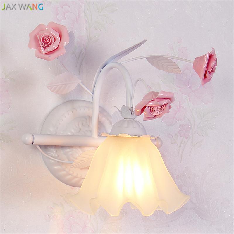 JW Europe Style Creative Pink Flower Iron Wall Lamp Princess Rose Flower Wall Lights for Living Room Girl Bedroom Wedding Decor
JW Europe Style Creative Pink Flower Iron Wall Lamp Princess Rose Flower Wall Lights for Living Room Girl Bedroom Wedding Decor