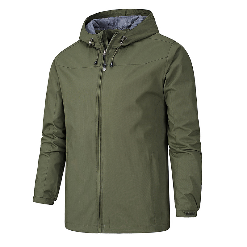 Men's Windbreaker Jackets Waterproof Military Hooded Wind Breaker Casual Coat Male Clothing Windproof Autumn Spring Outwear Men 201218