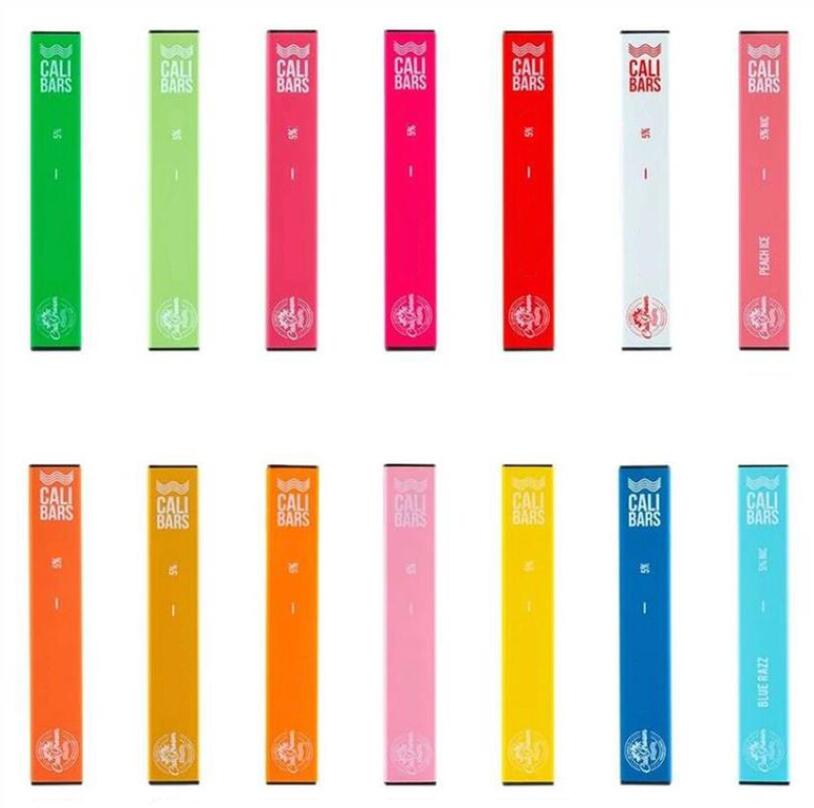 Cali Bars Disposable E-cigarette Vape Pen Pod 280mAh Battery Vaporizer Pens 1.3ml Prefilled With Colorful Boxes VS Puff Bar
Cali Bars Disposable E-cigarette Vape Pen Pod 280mAh Battery Vaporizer Pens 1.3ml Prefilled With Colorful Boxes VS Puff Bar