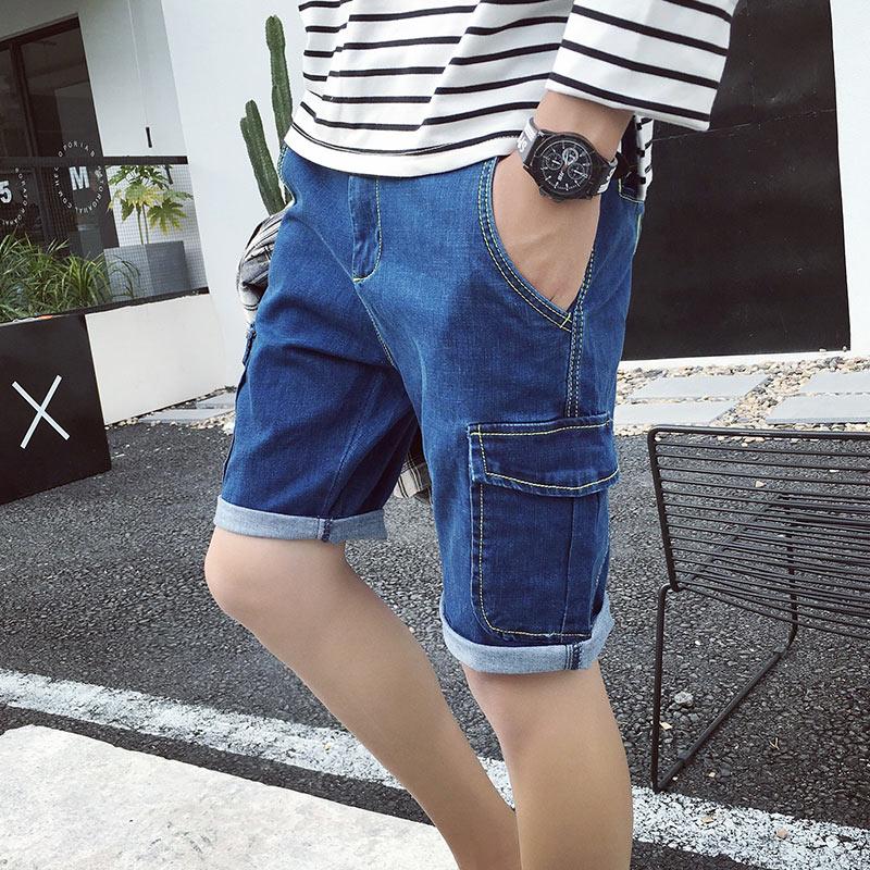 Summer Men Shorts Fashion Blue Side Pocket Slim Fit Denim Short Mens Plus Size Mid Waist Thin Jeans Shorts Men Clothing 61-18, 1672
Summer Men Shorts Fashion Blue Side Pocket Slim Fit Denim Short Mens Plus Size Mid Waist Thin Jeans Shorts Men Clothing 61-18, 1672