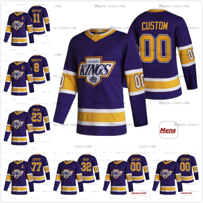Womens Los Angeles Kings 2020-21 Reverse Retro Jersey Drew Doughty Anze Kopitar Dustin Brown Clifford Alex Carter Jonathan Quick Martin Frk, Black;red
Womens Los Angeles Kings 2020-21 Reverse Retro Jersey Drew Doughty Anze Kopitar Dustin Brown Clifford Alex Carter Jonathan Quick Martin Frk, Black;red