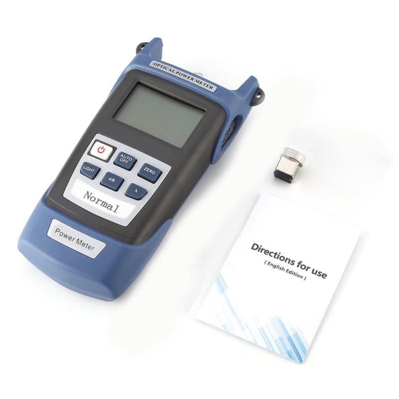 Handheld FTTH Fiber Optic Optical Light Power Meter Fiber Optical Cable Tester Networks FC/SC connectors -70~+30dBm
Handheld FTTH Fiber Optic Optical Light Power Meter Fiber Optical Cable Tester Networks FC/SC connectors -70~+30dBm