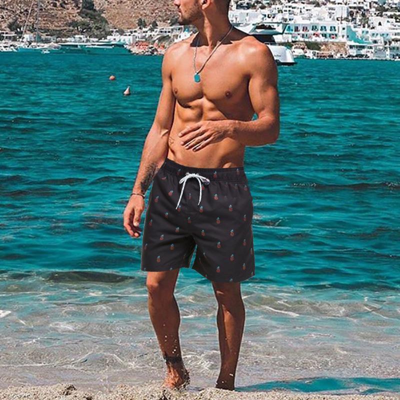 Men Printed Beach Shorts Quick Dry Running Shorts Swimwear Swimsuit Swim Trunks Beachwear Sports Board natacion#Y11, Black
Men Printed Beach Shorts Quick Dry Running Shorts Swimwear Swimsuit Swim Trunks Beachwear Sports Board natacion#Y11, Black