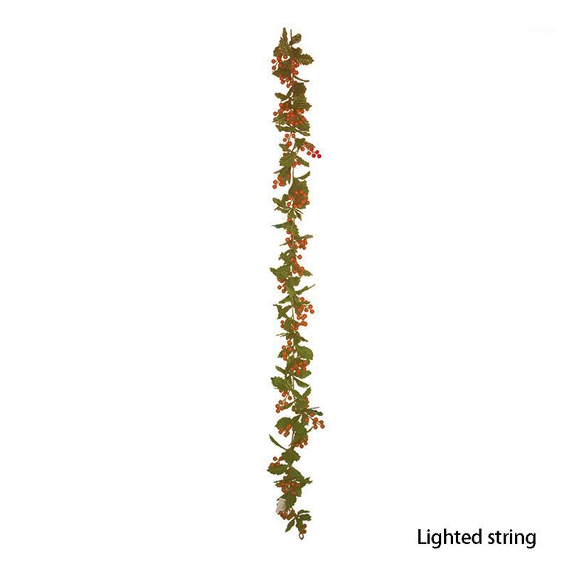 Christmas Party Simulation Plant Leaves Red Fruit Rattan Mall Window Decoration Rattan 1.8M With Light String1, No lamp
Christmas Party Simulation Plant Leaves Red Fruit Rattan Mall Window Decoration Rattan 1.8M With Light String1, No lamp