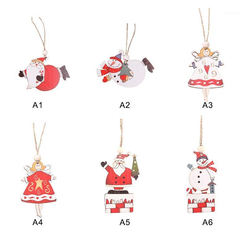 Pack Of 2 Painted Wooden Pendants Xmas Tree Hanging Ornaments Christmas Holiday Party Supplies1
Pack Of 2 Painted Wooden Pendants Xmas Tree Hanging Ornaments Christmas Holiday Party Supplies1