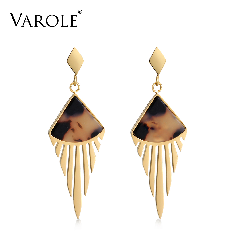 VAROLE Hawksbill Drop Earrings for Women Studs Gold Color Earring Club Party Jewelry Punk oorbellen
VAROLE Hawksbill Drop Earrings for Women Studs Gold Color Earring Club Party Jewelry Punk oorbellen