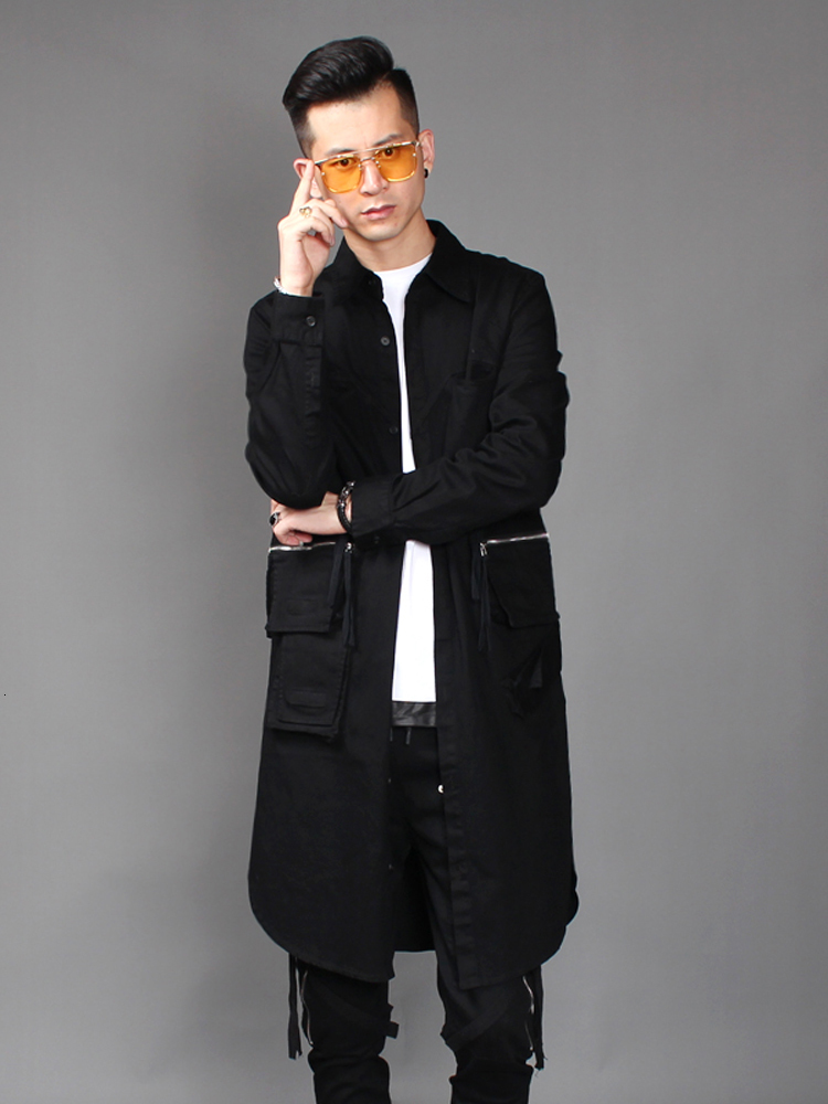 2021 New Autumn Han Male Edition Long Hair Stylist Style Personal Trend Decoration Joyride Coat EXKT, Black
2021 New Autumn Han Male Edition Long Hair Stylist Style Personal Trend Decoration Joyride Coat EXKT, Black