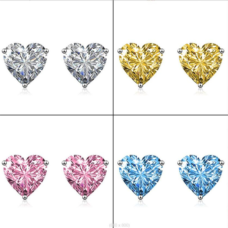 2022 Ins Top Sell Stud Earrings Simple Fashion Jewelry Solitaire Multi Color 5A Cubic Zircon CZ Diamond 925 Sterling Silver Heart Shape Gemstones Women Earring Gift
2022 Ins Top Sell Stud Earrings Simple Fashion Jewelry Solitaire Multi Color 5A Cubic Zircon CZ Diamond 925 Sterling Silver Heart Shape Gemstones Women Earring Gift