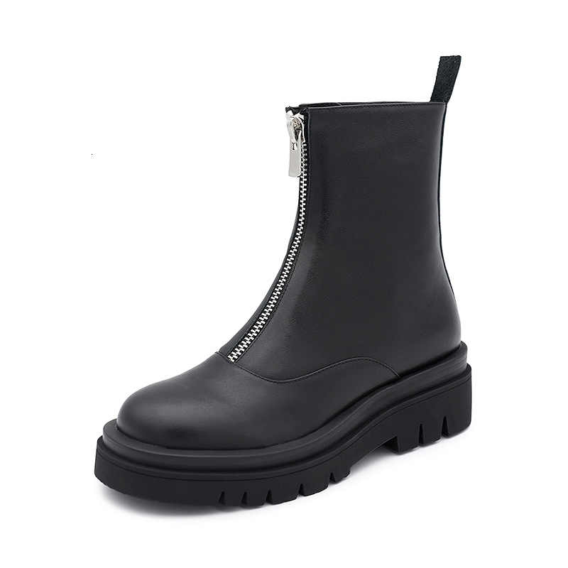 2021 New Cow Leather Ankle Thick Heels Autumn Winter Short Shoes Woman Quality Zippers Motorcycle Ladies Basic Boots Sttg, Black
2021 New Cow Leather Ankle Thick Heels Autumn Winter Short Shoes Woman Quality Zippers Motorcycle Ladies Basic Boots Sttg, Black