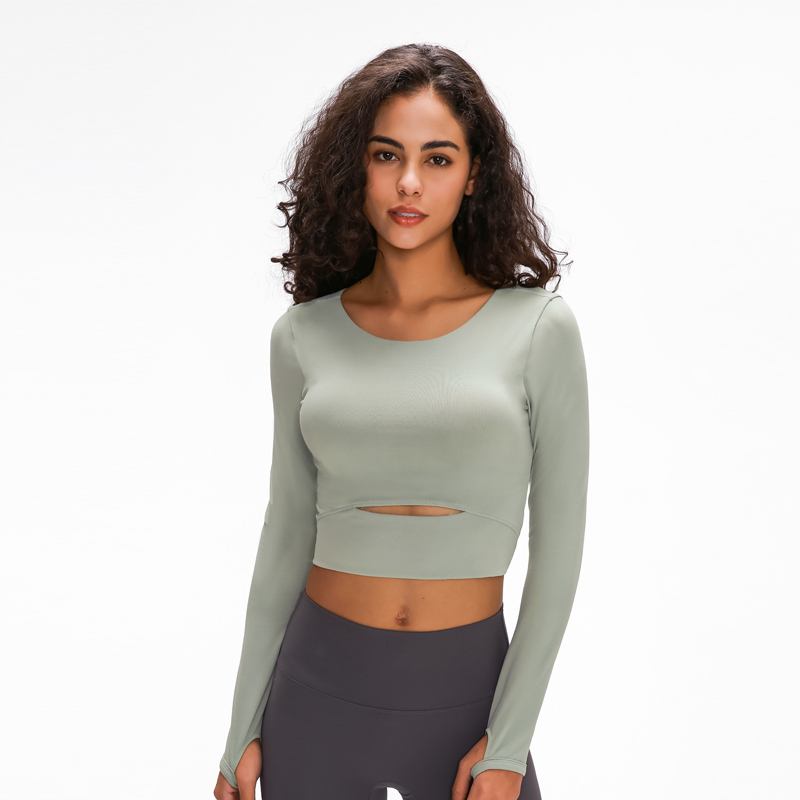 2021 New Wind Women Long Sleeve Cropped with Padded Bra Soft Yoga Top Comfortable Gym Workout Shirts Qa4u, Light green
2021 New Wind Women Long Sleeve Cropped with Padded Bra Soft Yoga Top Comfortable Gym Workout Shirts Qa4u, Light green