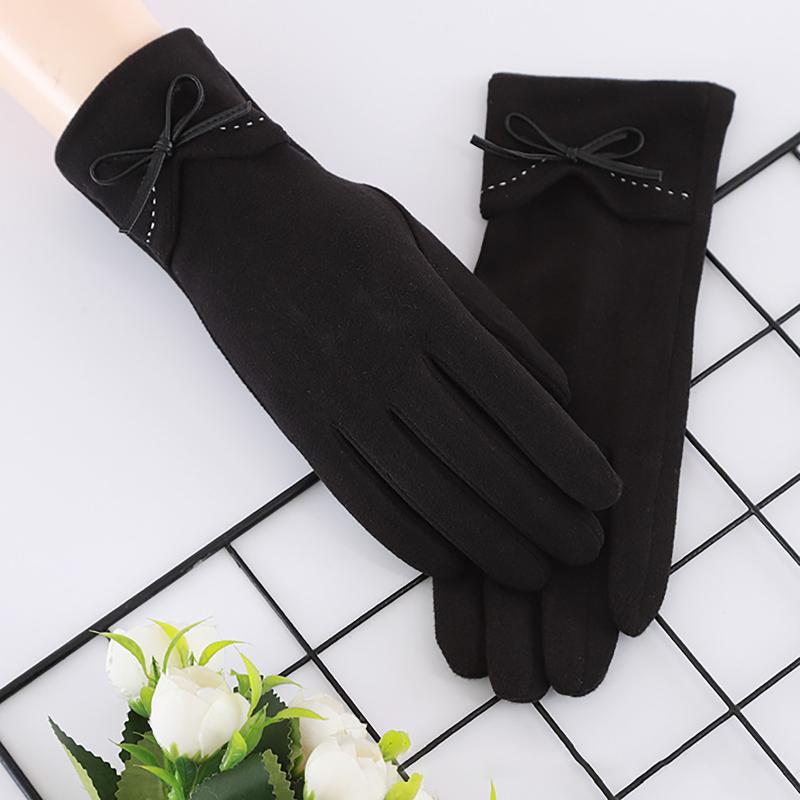 Full Finger Mittens Winter Gloves Women Solid Color German Velvet Gloves With Touch Screen For Index Finger Handschoenen
Full Finger Mittens Winter Gloves Women Solid Color German Velvet Gloves With Touch Screen For Index Finger Handschoenen