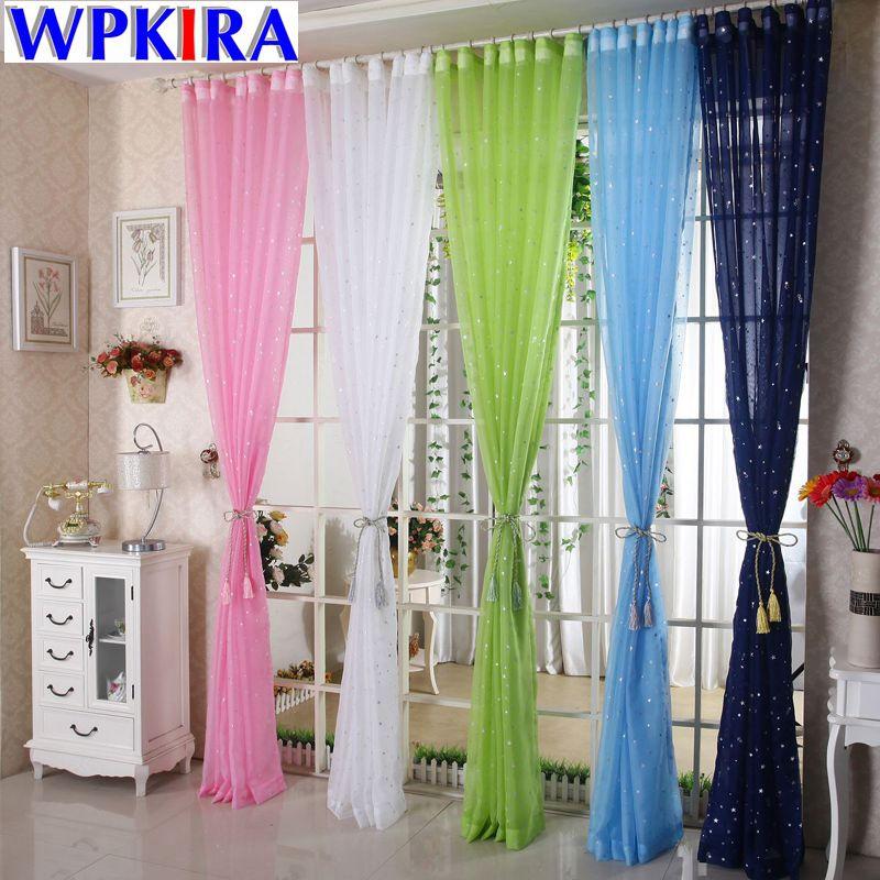 White Window Curtain Panel Polyester Silver Star Cortina Living Room Kitchen Door Curtain Sheer Window Tulle Fabric WP234-30, Dark blue
White Window Curtain Panel Polyester Silver Star Cortina Living Room Kitchen Door Curtain Sheer Window Tulle Fabric WP234-30, Dark blue