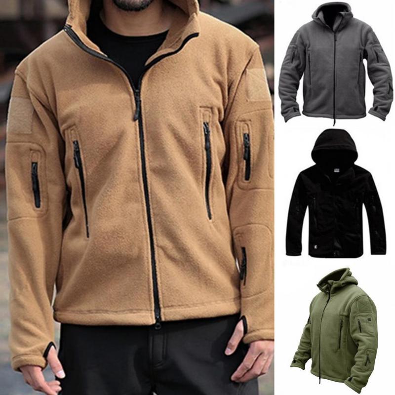 Men's Jackets Winter Coat Solid Color Hooded Casual Warm Plush Multi Pockets Men Jacket For Outdoor Autumn Fashion Clothing, Black;brown
Men's Jackets Winter Coat Solid Color Hooded Casual Warm Plush Multi Pockets Men Jacket For Outdoor Autumn Fashion Clothing, Black;brown