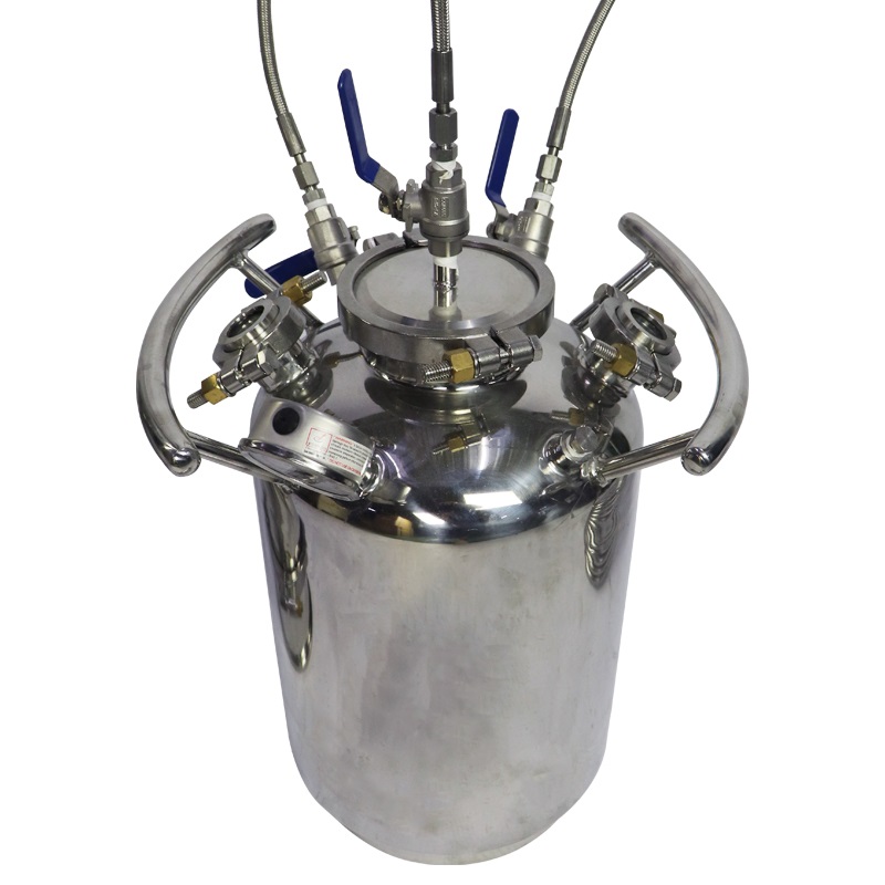 ZOIBKD Supply Stainless Steel Closed Loop Butane Extractor 2LB With Cooler And Material Dryer