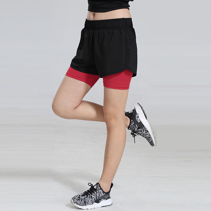 Women 2 In 1 Summer Yoga Shorts Quick Drying Breathable Active Training Exercise Jogging Cycling Shorts Running Two Layer Sport, Black charcoal gray
Women 2 In 1 Summer Yoga Shorts Quick Drying Breathable Active Training Exercise Jogging Cycling Shorts Running Two Layer Sport, Black charcoal gray
