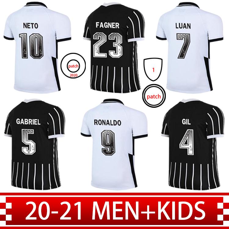 2020 Soccer Jersey RONALDO GIL GABRIEL LUAN NETO Cássio FAGNER 2021 Home Away Adult + Kids Kit High-quality Football clothes, Home patch 1
2020 Soccer Jersey RONALDO GIL GABRIEL LUAN NETO Cássio FAGNER 2021 Home Away Adult + Kids Kit High-quality Football clothes, Home patch 1