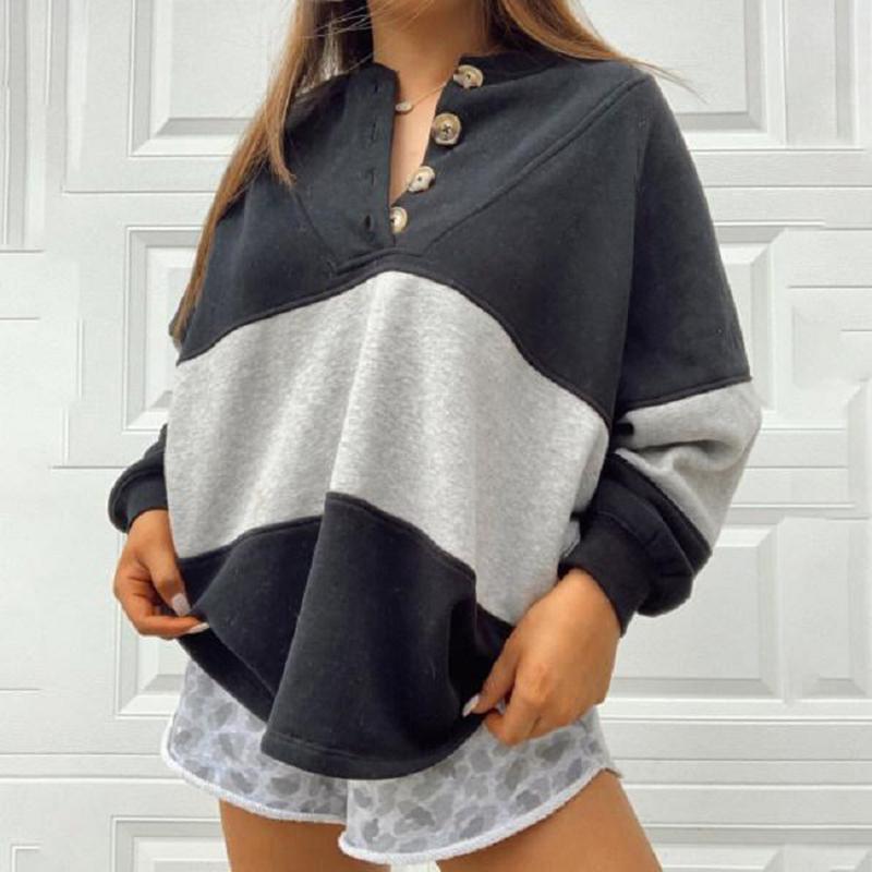 Women Zip Lapel Hoodie Sweatshirt New Autumn Winter Letter Print Pullovers Sweatshirt Tops Casual Long Sleeve Loose Sweatshirt 201211