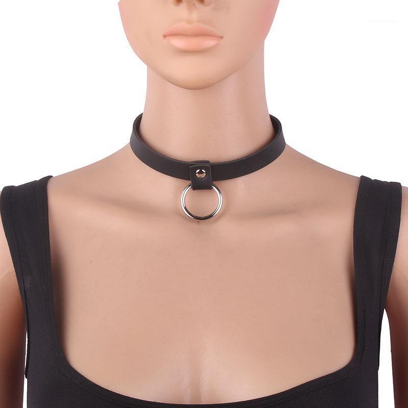 Unisex Hiphop Jewelry Accessories Black Leather Goth Choker Punk Collar Gothic Necklace for Women Men Cosplay Round Necklaces1
Unisex Hiphop Jewelry Accessories Black Leather Goth Choker Punk Collar Gothic Necklace for Women Men Cosplay Round Necklaces1