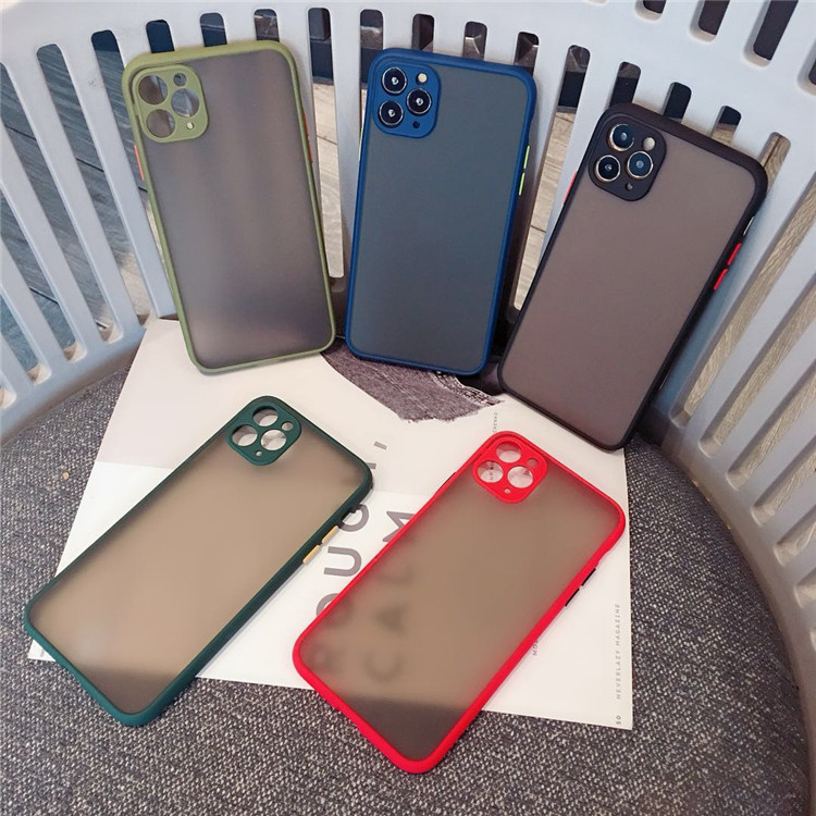 Camera Protection Bumper Phone Cases For iPhone 11 11 Pro Max XR XS Max X 8 7 6S Plus Matte Translucent Shockproof Back Cover Wholesale DHL, No.1
Camera Protection Bumper Phone Cases For iPhone 11 11 Pro Max XR XS Max X 8 7 6S Plus Matte Translucent Shockproof Back Cover Wholesale DHL, No.1