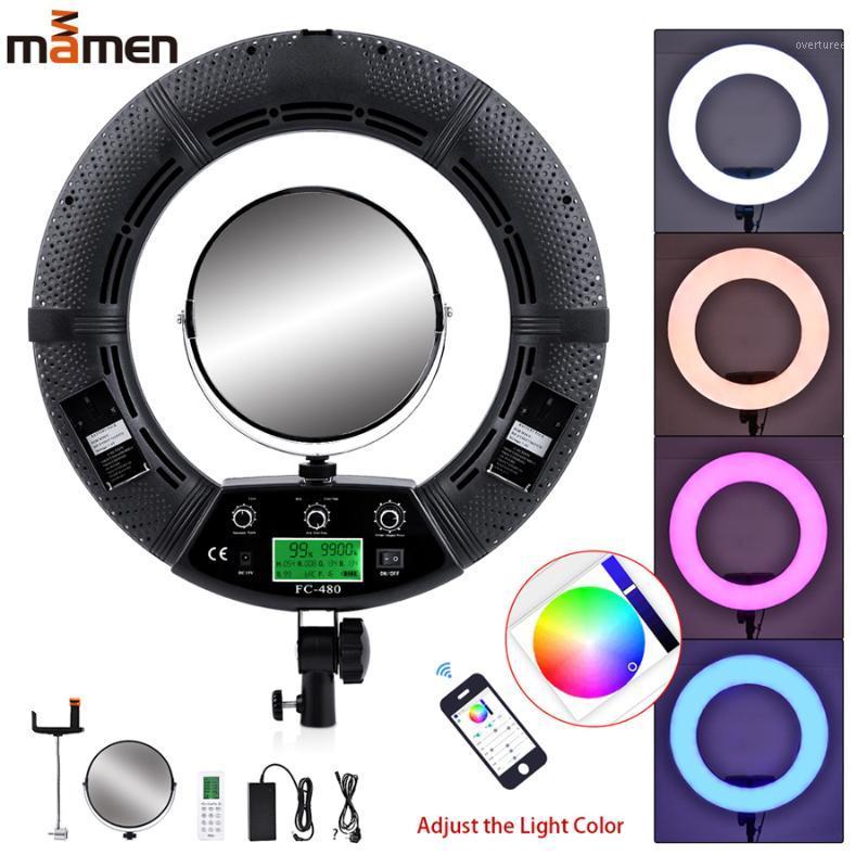 MAMEN LED Selfie Ring Light Photography Dimmable For Youtuber Camera DSLR Video Studio Beauty Lighting Lamp With Remote Control1
MAMEN LED Selfie Ring Light Photography Dimmable For Youtuber Camera DSLR Video Studio Beauty Lighting Lamp With Remote Control1