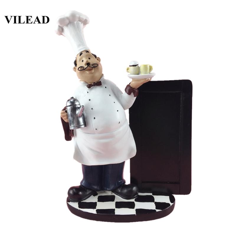 VILEAD 24cm Resin Message Board Mustache Chef Figurines Western Restaurant Kitchen Pastry Shop Craft Home Decoration Accessories
VILEAD 24cm Resin Message Board Mustache Chef Figurines Western Restaurant Kitchen Pastry Shop Craft Home Decoration Accessories