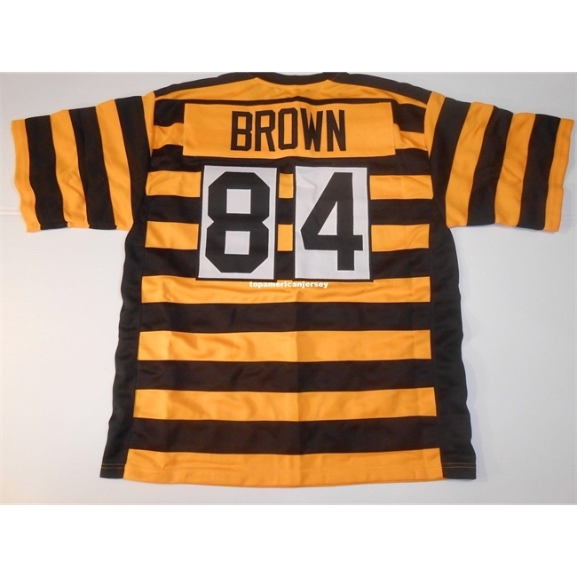 Cheap Retro custom Sewn Stitched #84 Antonio Bumblebee MITCHELL & NESS Jersey Top Men's Football Jerseys Rugby, Black;blue
Cheap Retro custom Sewn Stitched #84 Antonio Bumblebee MITCHELL & NESS Jersey Top Men's Football Jerseys Rugby, Black;blue