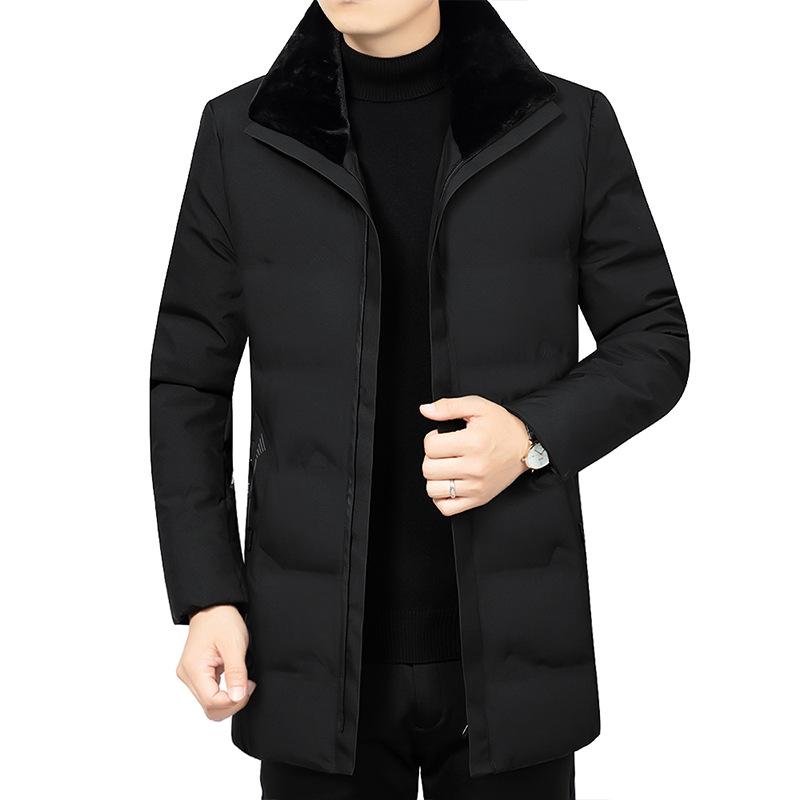 cotton-padded jacket coat collar long winter in the elderly is the cotton-padded clothes to keep warm winter jacket dad, Black
cotton-padded jacket coat collar long winter in the elderly is the cotton-padded clothes to keep warm winter jacket dad, Black