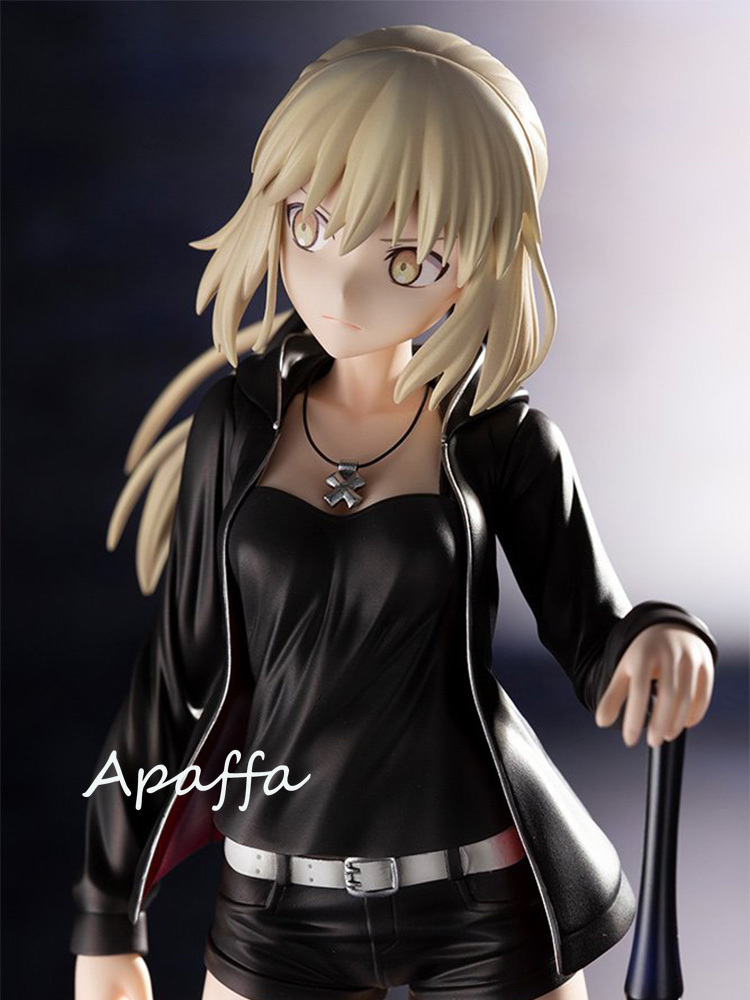 2 Styles Fate Grand Order 24cm Jeanne d'Arc Saber PVC Action Figures Toys Fate Stay Night Saber Sexy Girl Anime Figure Model Toy T200227