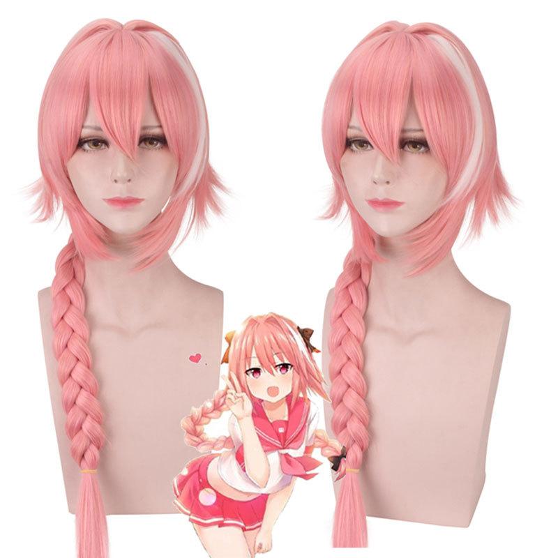 FGO Pink Big Braid Wig Fate Apocrypha Cosplay Wigs Halloween Party Costumes Synthetic Cosplay Wig Stage Ruler Blonde Braid
FGO Pink Big Braid Wig Fate Apocrypha Cosplay Wigs Halloween Party Costumes Synthetic Cosplay Wig Stage Ruler Blonde Braid