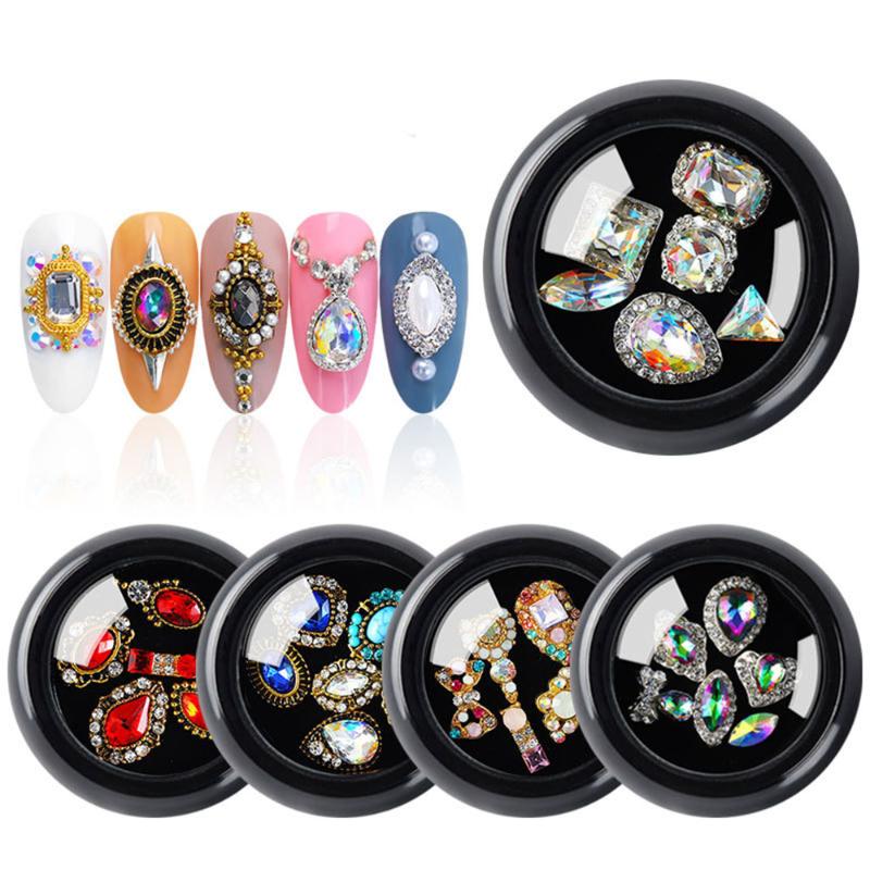 6pcs/lot Luxury Nail Rhinestone Nail Jewelry Diamond Crystal Irregular-shaped Colorful Art Decorations 3D Manicure Charm
6pcs/lot Luxury Nail Rhinestone Nail Jewelry Diamond Crystal Irregular-shaped Colorful Art Decorations 3D Manicure Charm