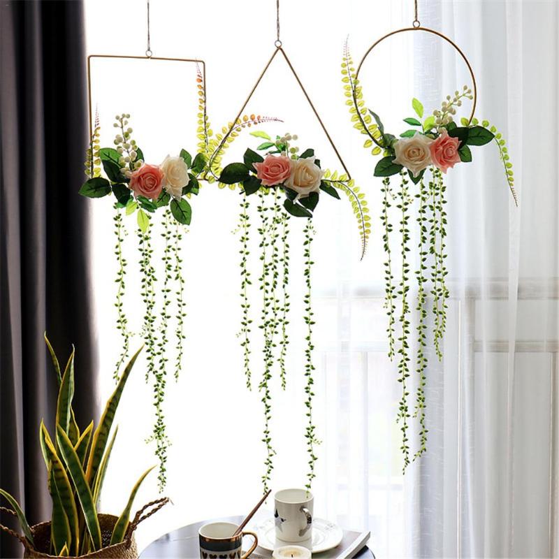 Innovative Handmade DIY Rattan Rope Artificial Flower Wedding Decoration Wall Hanging Ornament Decoration Pendant
Innovative Handmade DIY Rattan Rope Artificial Flower Wedding Decoration Wall Hanging Ornament Decoration Pendant