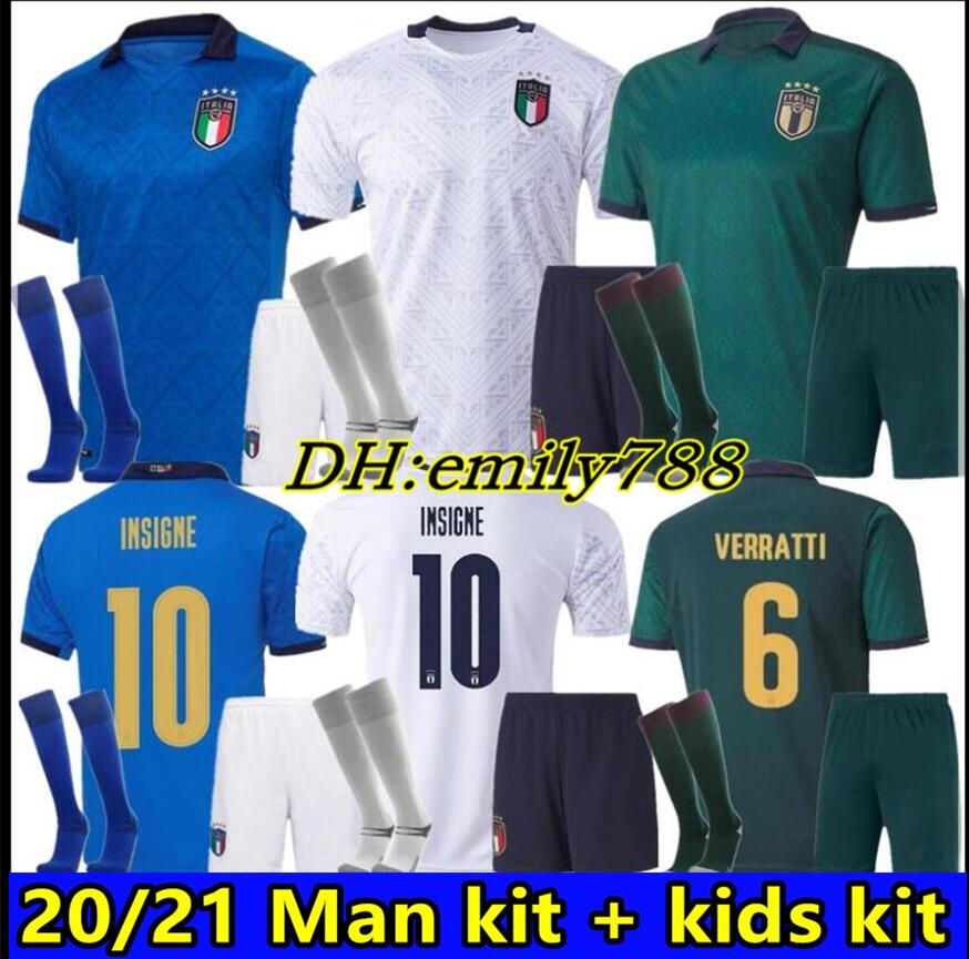 Men + kids kit 2021 ITALY soccer Jersey BARELLA SENSI INSIGNE 21 22 European Cup Renaissance CHIELLINI BERNARDESCHI football shirts, Kids away
Men + kids kit 2021 ITALY soccer Jersey BARELLA SENSI INSIGNE 21 22 European Cup Renaissance CHIELLINI BERNARDESCHI football shirts, Kids away