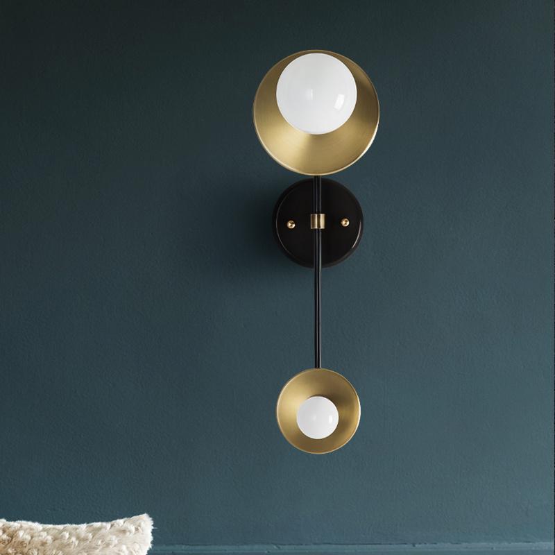 Wall Decor Copper Led Wall Lamp Corridor Restaurant Bedroom Bedside Lamp Nordic Simple Personality Home Deco Art Light
Wall Decor Copper Led Wall Lamp Corridor Restaurant Bedroom Bedside Lamp Nordic Simple Personality Home Deco Art Light