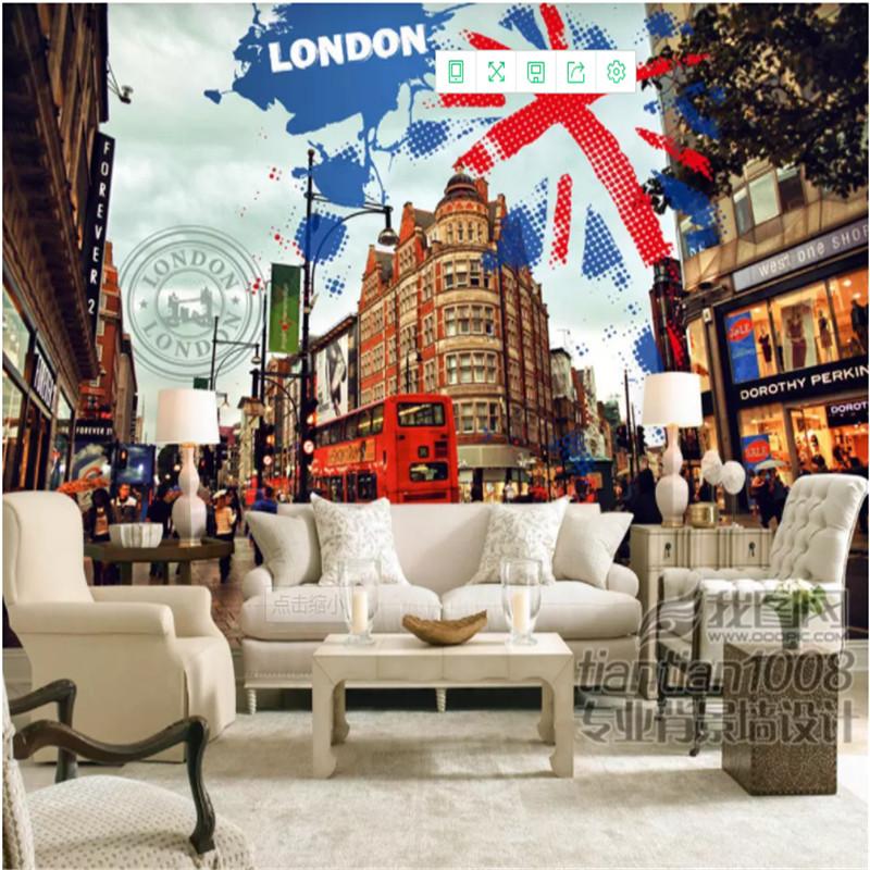 Custom mural wallpaper 3D UK London street landscape photo Wallpaper bar Cafe restaurant Living Room wall papers Home Decor, Embossment paper
Custom mural wallpaper 3D UK London street landscape photo Wallpaper bar Cafe restaurant Living Room wall papers Home Decor, Embossment paper