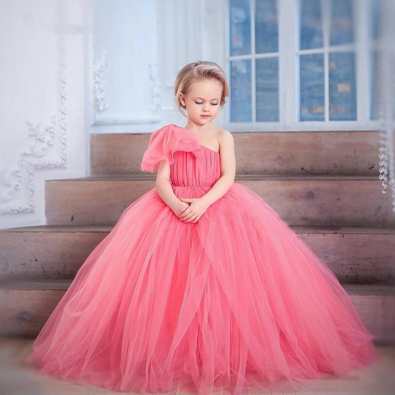 Girl's Dresses Flower Girl Dress For Wedding Tulle Baby Birthday Party Ball Gown With Bow Lace Top Kids Costumes, Red;yellow
Girl's Dresses Flower Girl Dress For Wedding Tulle Baby Birthday Party Ball Gown With Bow Lace Top Kids Costumes, Red;yellow
