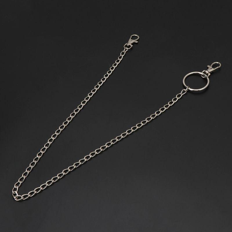 Long Metal Wallet Chain Leash Pant Jean Keychain Ring Clip Men's Hip Hop Jewelry Hip-hop Jeans Metal Clothing Accessories
Long Metal Wallet Chain Leash Pant Jean Keychain Ring Clip Men's Hip Hop Jewelry Hip-hop Jeans Metal Clothing Accessories