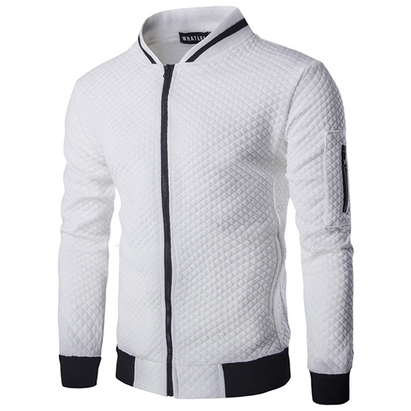 Autumn Casual Men Jacket Long Sleeve Solid Color Jaqueta Masculina Stand Collar Streetwear Coats Male Jackets Dropshipping 201105, Gray
Autumn Casual Men Jacket Long Sleeve Solid Color Jaqueta Masculina Stand Collar Streetwear Coats Male Jackets Dropshipping 201105, Gray