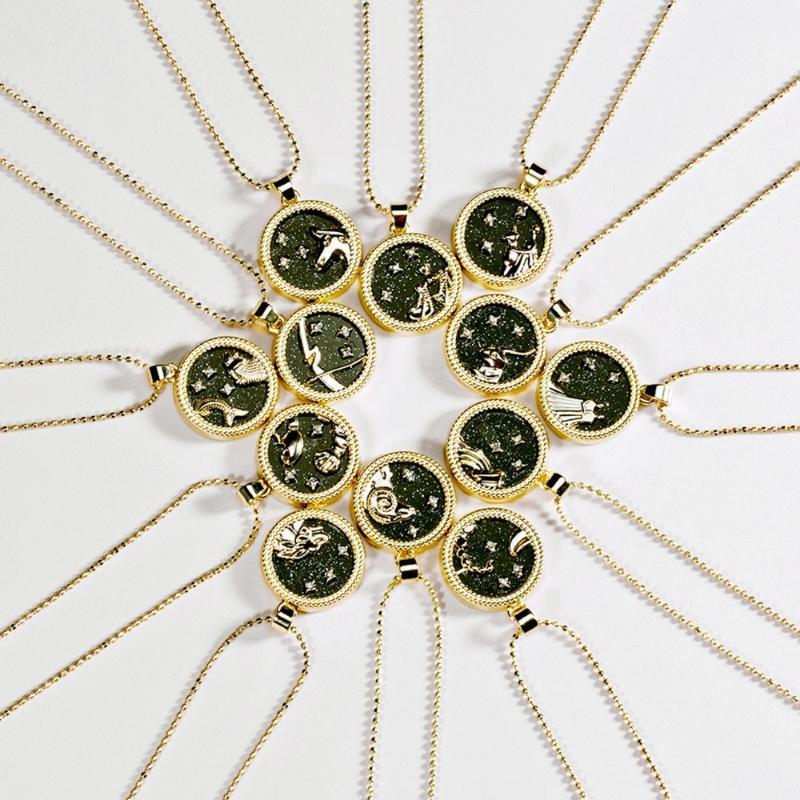 2020 Hot Sale 12 Constellation Zodiac Sign Necklace Charm Gold Chain Aries Leo Pendant Chokers Women Men Collar Jewelry Dropship1
2020 Hot Sale 12 Constellation Zodiac Sign Necklace Charm Gold Chain Aries Leo Pendant Chokers Women Men Collar Jewelry Dropship1