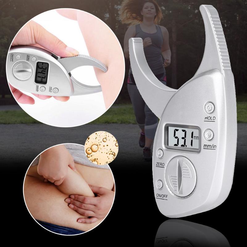 

Electronic Body Fat Caliper Monitors Analyzer Measure Tester Digital Display For Health Care