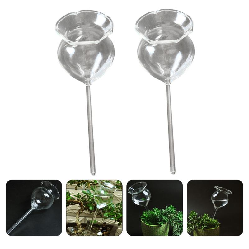 2pcs Self Watering Bulbs Globes Automatic Glass Waterer Plant Watering Device, As shown
2pcs Self Watering Bulbs Globes Automatic Glass Waterer Plant Watering Device, As shown