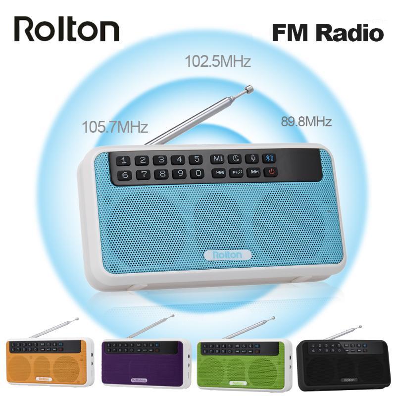 Rolton E500 Wireless Bluetooth Speaker HiFi Stereo Music Player Portable Digital FM Radio w/ LED Display Mic TF Slot1
Rolton E500 Wireless Bluetooth Speaker HiFi Stereo Music Player Portable Digital FM Radio w/ LED Display Mic TF Slot1