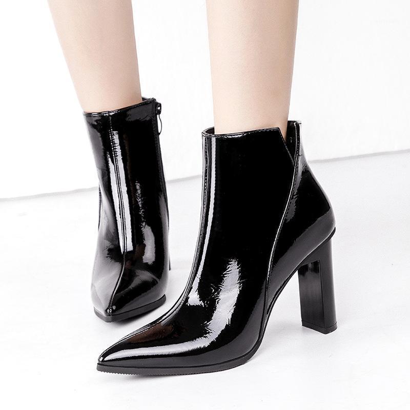 Women's shoes 2020 fashion simple pointed thick heel high heel sexy slimming club girl ankle boots and bare boots skinny1, Beige
Women's shoes 2020 fashion simple pointed thick heel high heel sexy slimming club girl ankle boots and bare boots skinny1, Beige