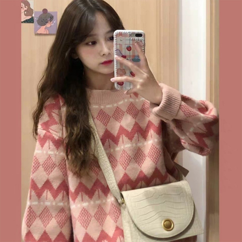 Sweater women' design sense small number of autumn and winter wear 2020 sweet fashion thin super fire knitwear CAXV, Yes735 pink
Sweater women' design sense small number of autumn and winter wear 2020 sweet fashion thin super fire knitwear CAXV, Yes735 pink
