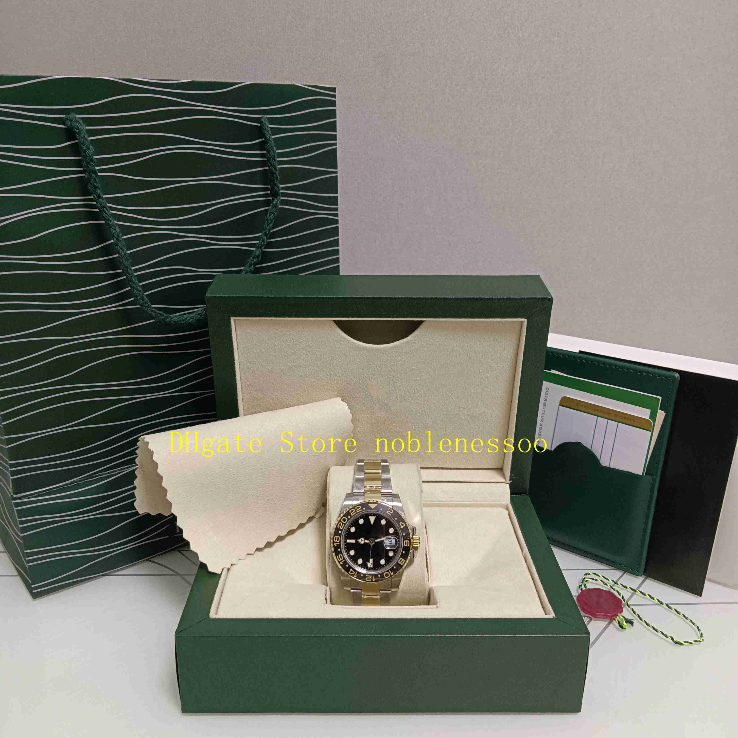 Real Photo With Original Box BP Factory Watch Men's 40mm Two Tone Black Dial 116713LN Ceramic Bezel 116713 Yellow Gold Asia 2813 Movement Mens Automatic Watches, 01
Real Photo With Original Box BP Factory Watch Men's 40mm Two Tone Black Dial 116713LN Ceramic Bezel 116713 Yellow Gold Asia 2813 Movement Mens Automatic Watches, 01