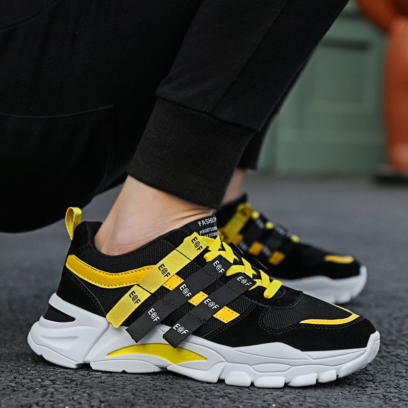 2020 New trend Blade Breathing masculine Casual Zapato shoes mujer hombre mix and combining wild student tennis, Black
2020 New trend Blade Breathing masculine Casual Zapato shoes mujer hombre mix and combining wild student tennis, Black