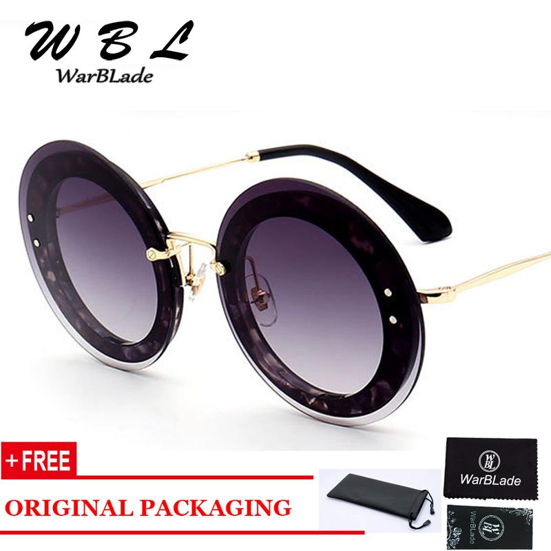 WarBLade 2020 Cool Brand Designer Sunglasses Women Round Leopard gradient lens New big circle clear glasses Eyewear rimless
WarBLade 2020 Cool Brand Designer Sunglasses Women Round Leopard gradient lens New big circle clear glasses Eyewear rimless
