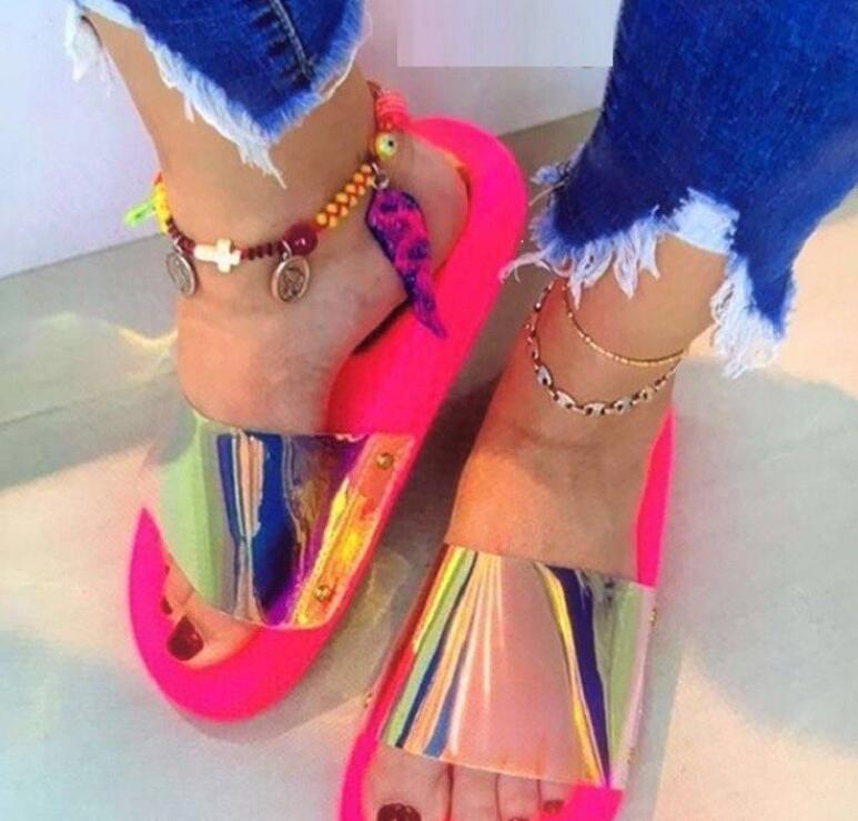 New 2021 Fashion Summer Women Sandals Clear Shoes Slip-On Jelly Shoes Bling Ladies Flat Beach Sandals Outdoor Holiday Slide, Black
New 2021 Fashion Summer Women Sandals Clear Shoes Slip-On Jelly Shoes Bling Ladies Flat Beach Sandals Outdoor Holiday Slide, Black