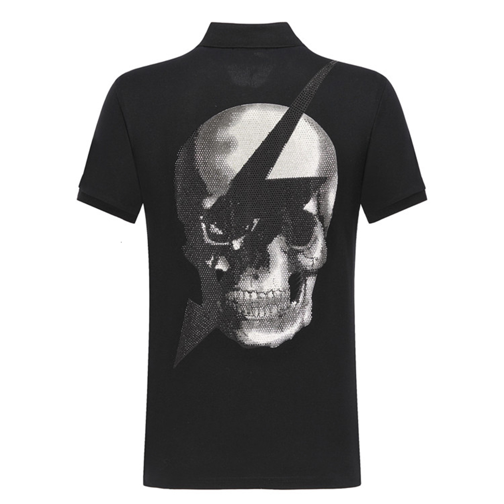 Classic Men Shirt Clothing Male Short Sleeve Casual Polo Breathable Skull Crystal Shirts for K9o4, Gray
Classic Men Shirt Clothing Male Short Sleeve Casual Polo Breathable Skull Crystal Shirts for K9o4, Gray